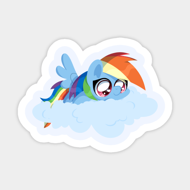 Rainbow Dash Sticker by WaveCipher